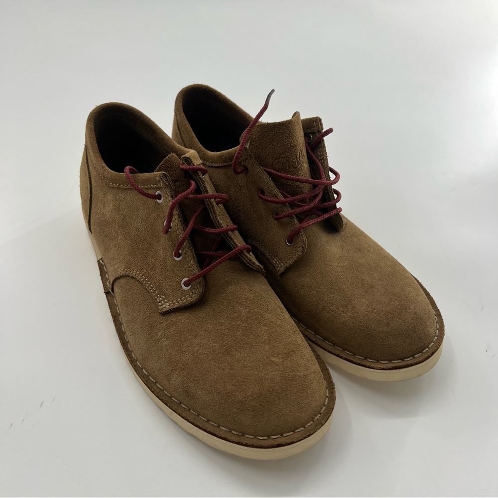 Danner Mt Tabor Olive Suede Oxford Shoes Men’s Brown